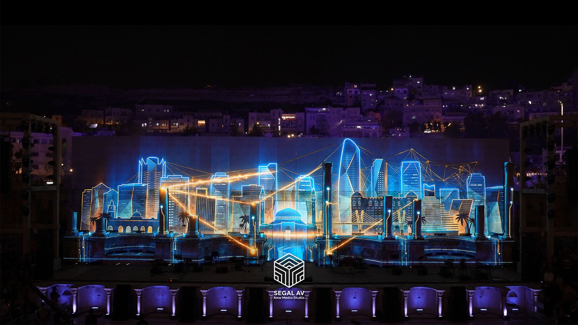 Roman Theater Amman Immersive Projection Mapping Experience