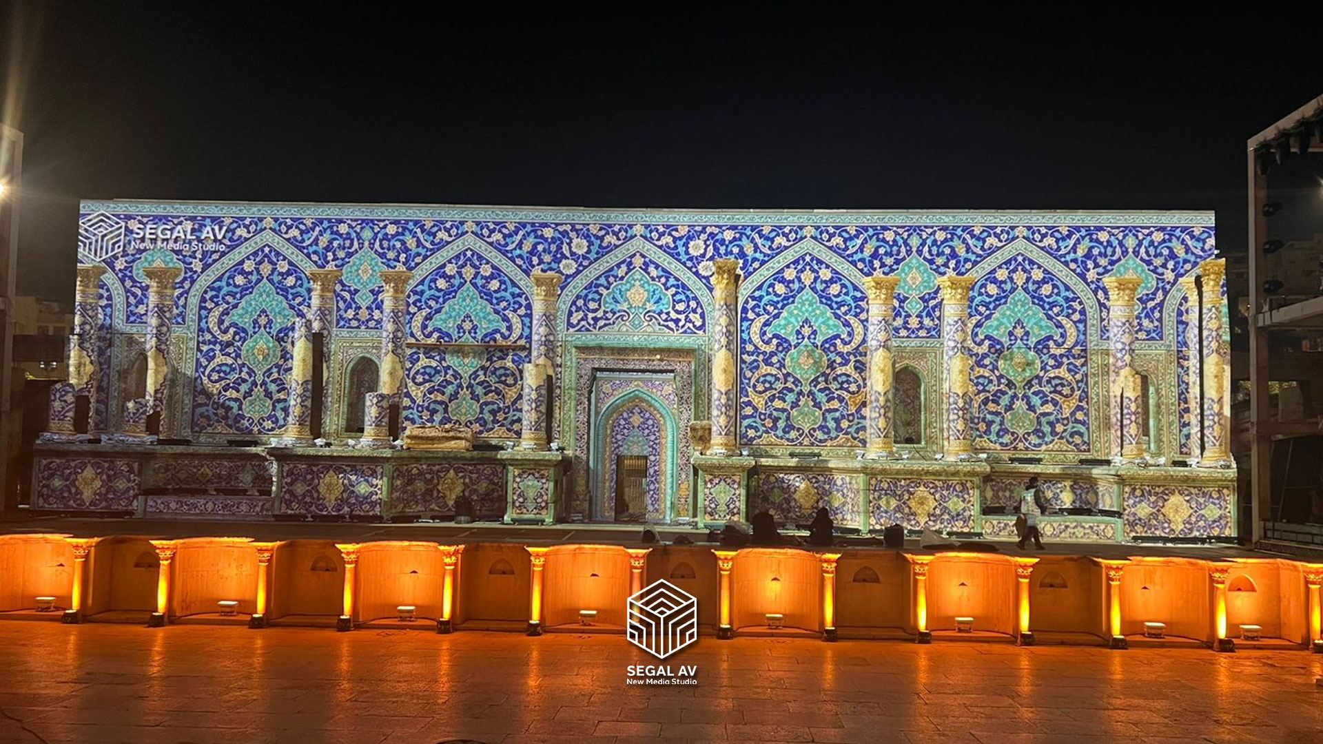 Immersive Light and Architecture Experience in Jordan
