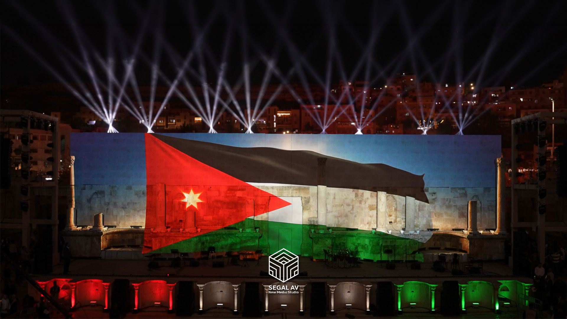 Jordan Flag Day 2026 Projection Mapping Experience